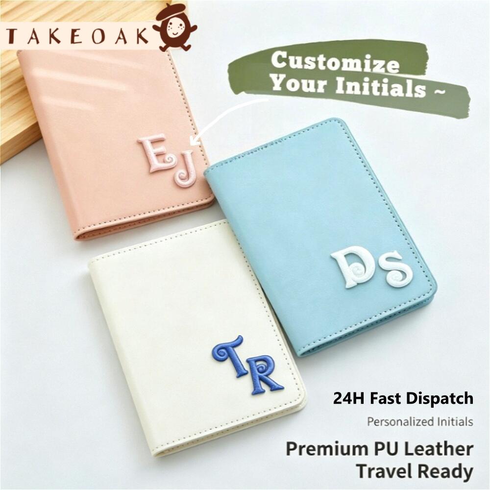 Travel Accessories Hong Kong - Funda de Pasaporte Personalizada con Iniciales