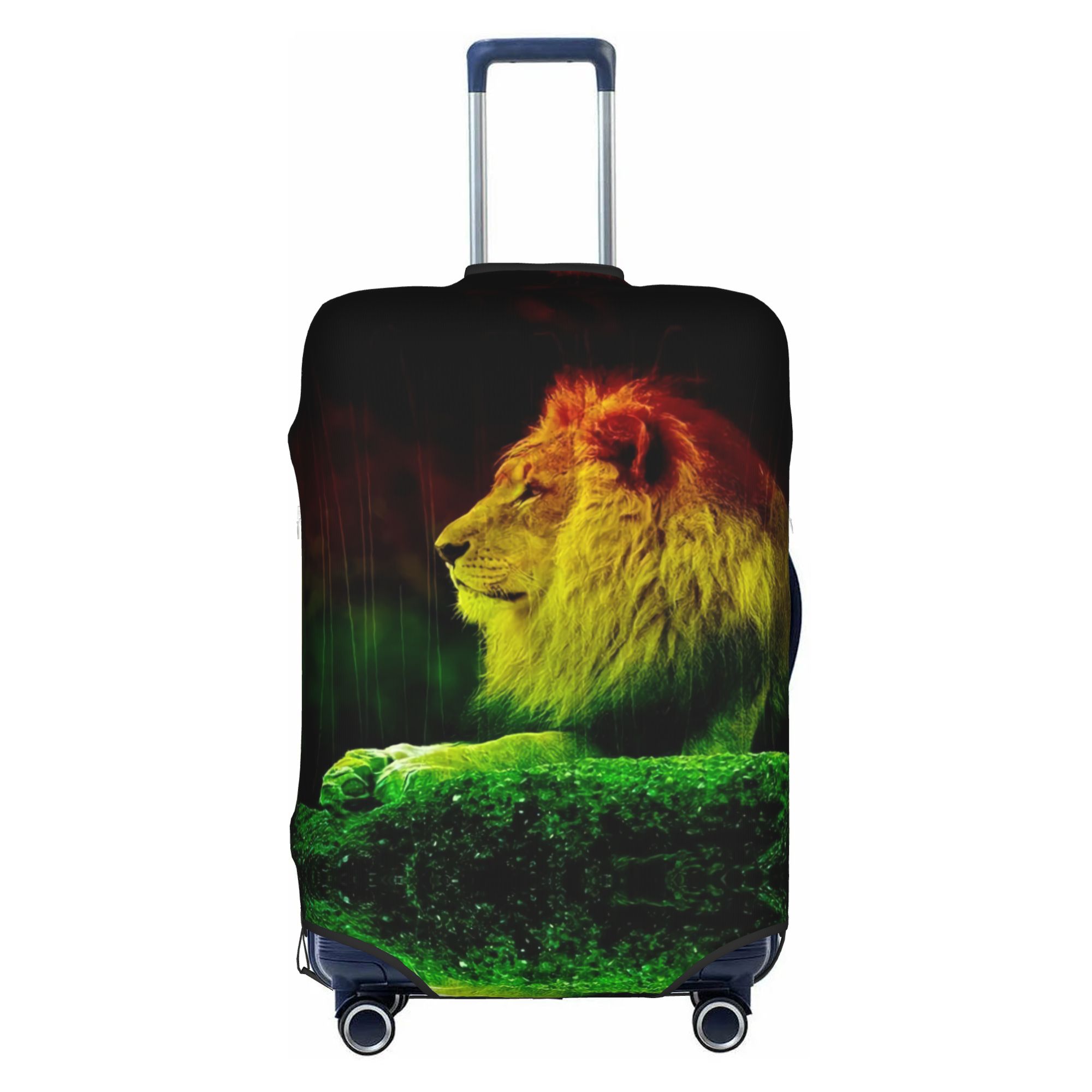 Travel Accessories For Jamaica - Funda para maleta Jamaica Rastafarian Reggae
