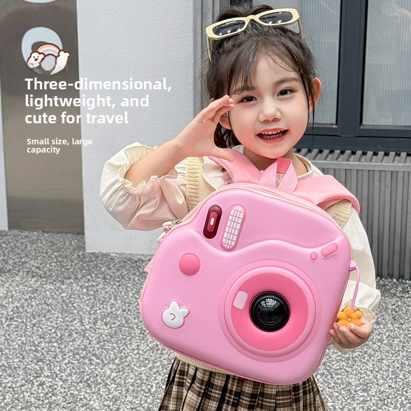 Camera Bag Travel - Mochila Escolar Infantil 2026 con Diseño