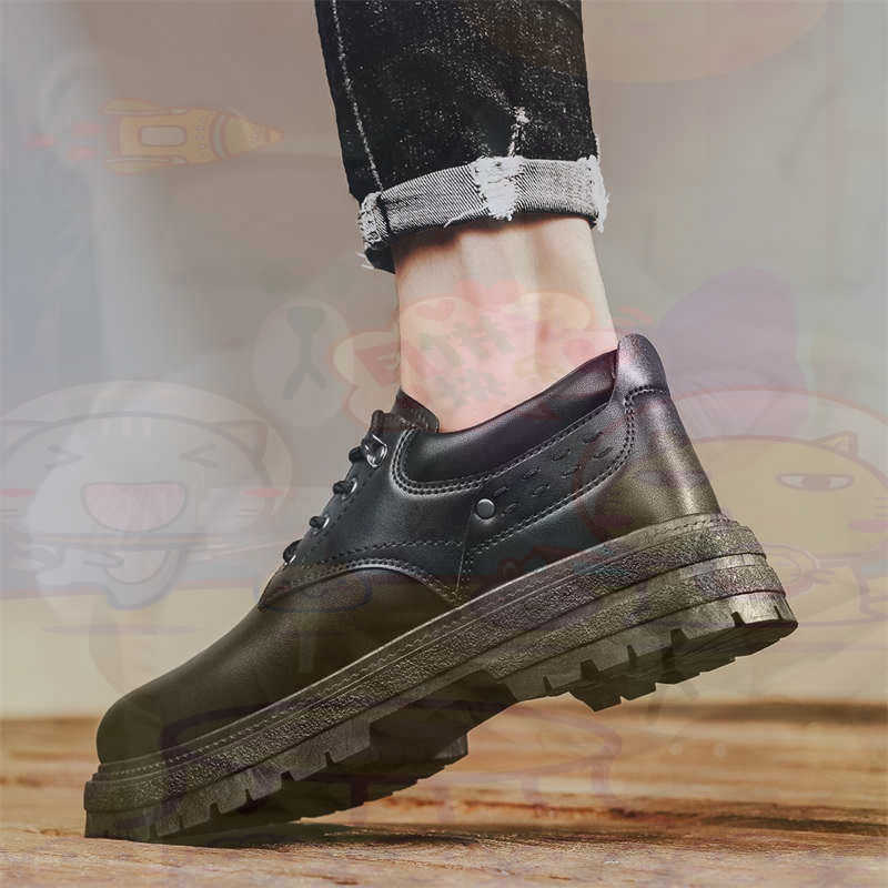 Travel Accessories To Buy - Zapatillas deportivas de cuero Natural oscuro