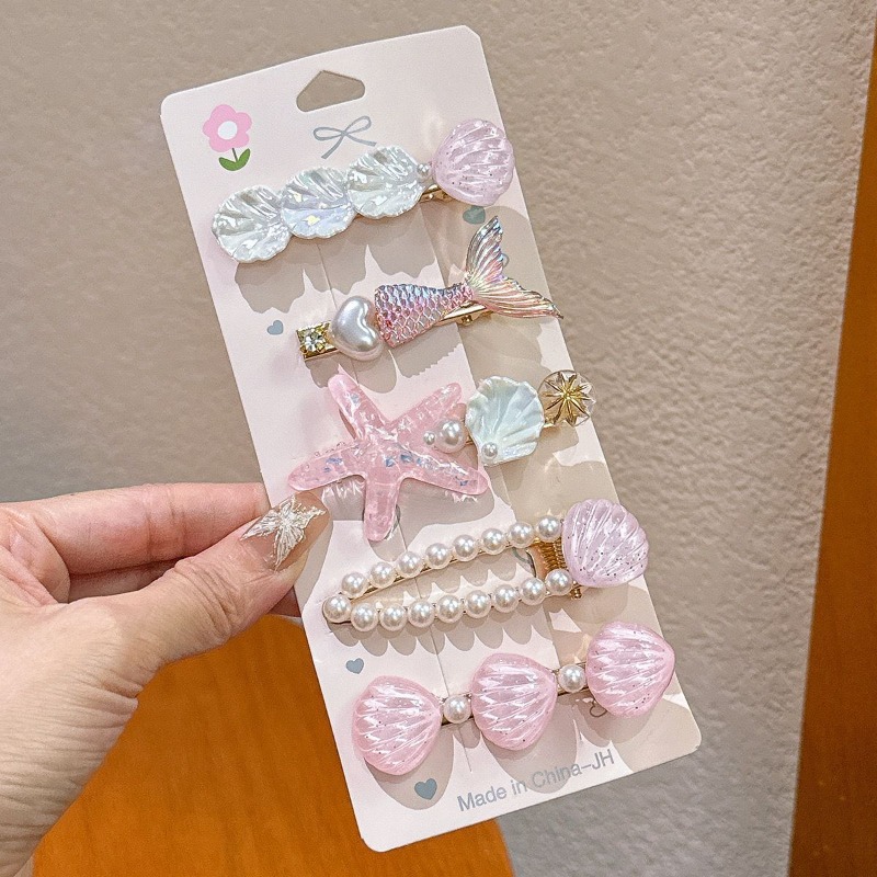 Travel Accessories Girls - Pinzas para el Cabello Serie Océano,