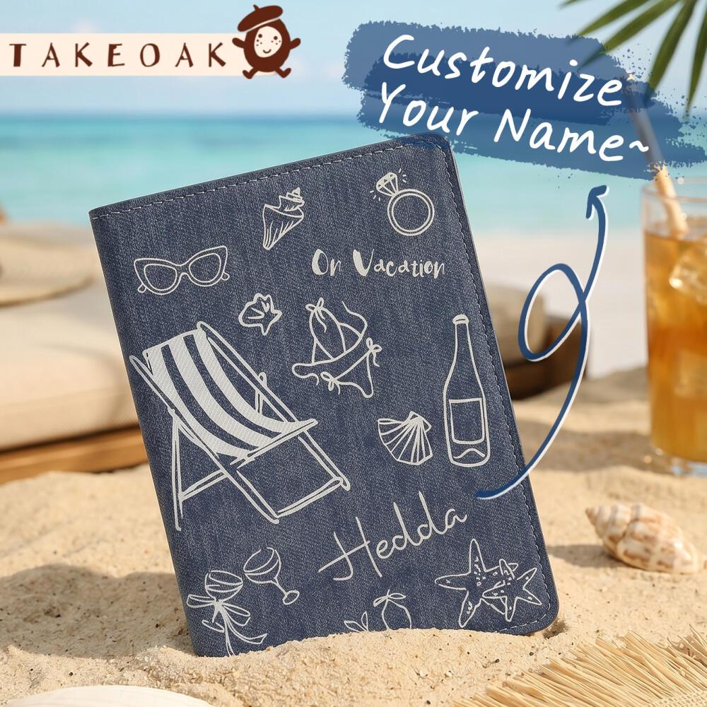 Travel Accessories Hong Kong - Funda de Pasaporte Personalizada con Nombre