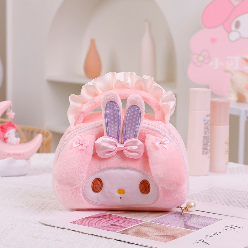 Camera Bag Travel - Bolsa de Cosméticos Portátil de Peluche
