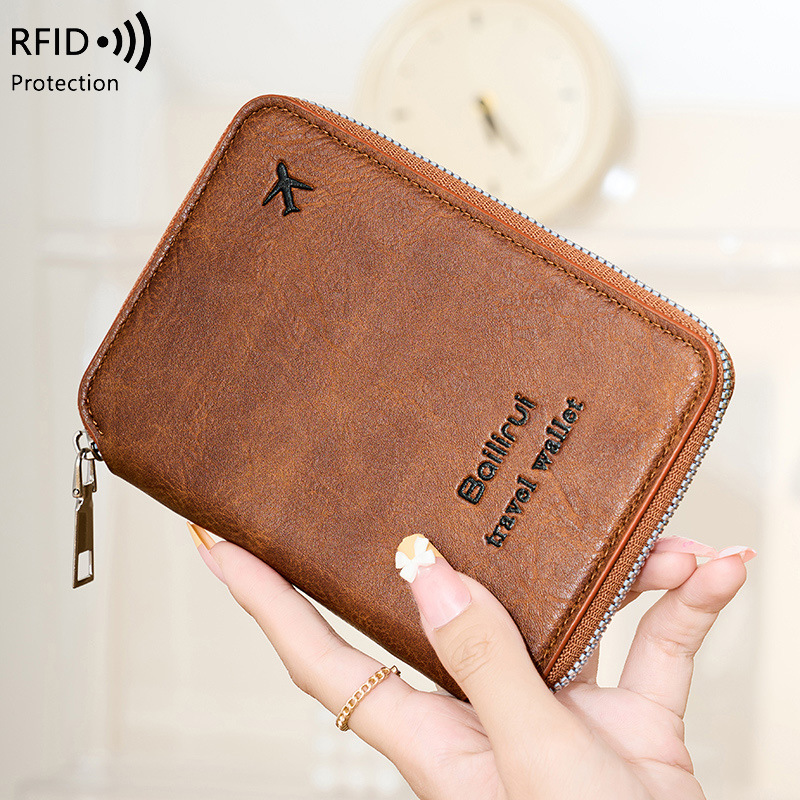 Travel Accessories Plane - Nueva cartera para pasaporte de viaje,