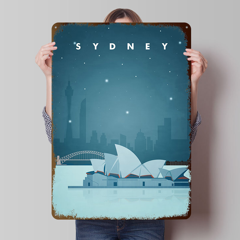 Travel Accessories For Europe - Póster de Viaje de Sídney, Letreros