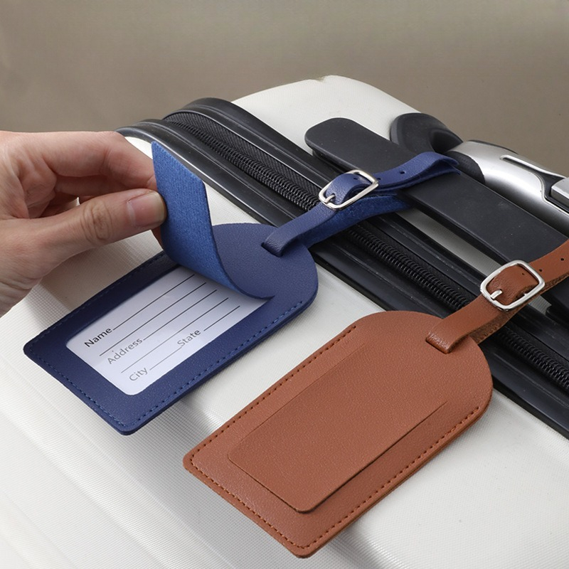 Etiquetas de equipaje de cuero - Travel Accessories Must Have reseña y precio