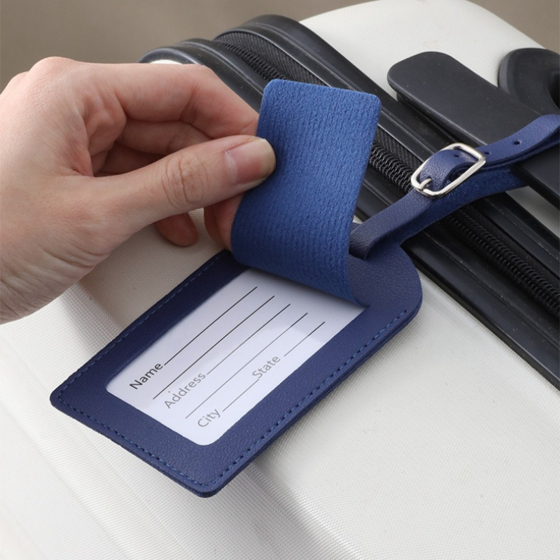 Etiquetas de equipaje de cuero - Travel Accessories Must Have reseña y precio