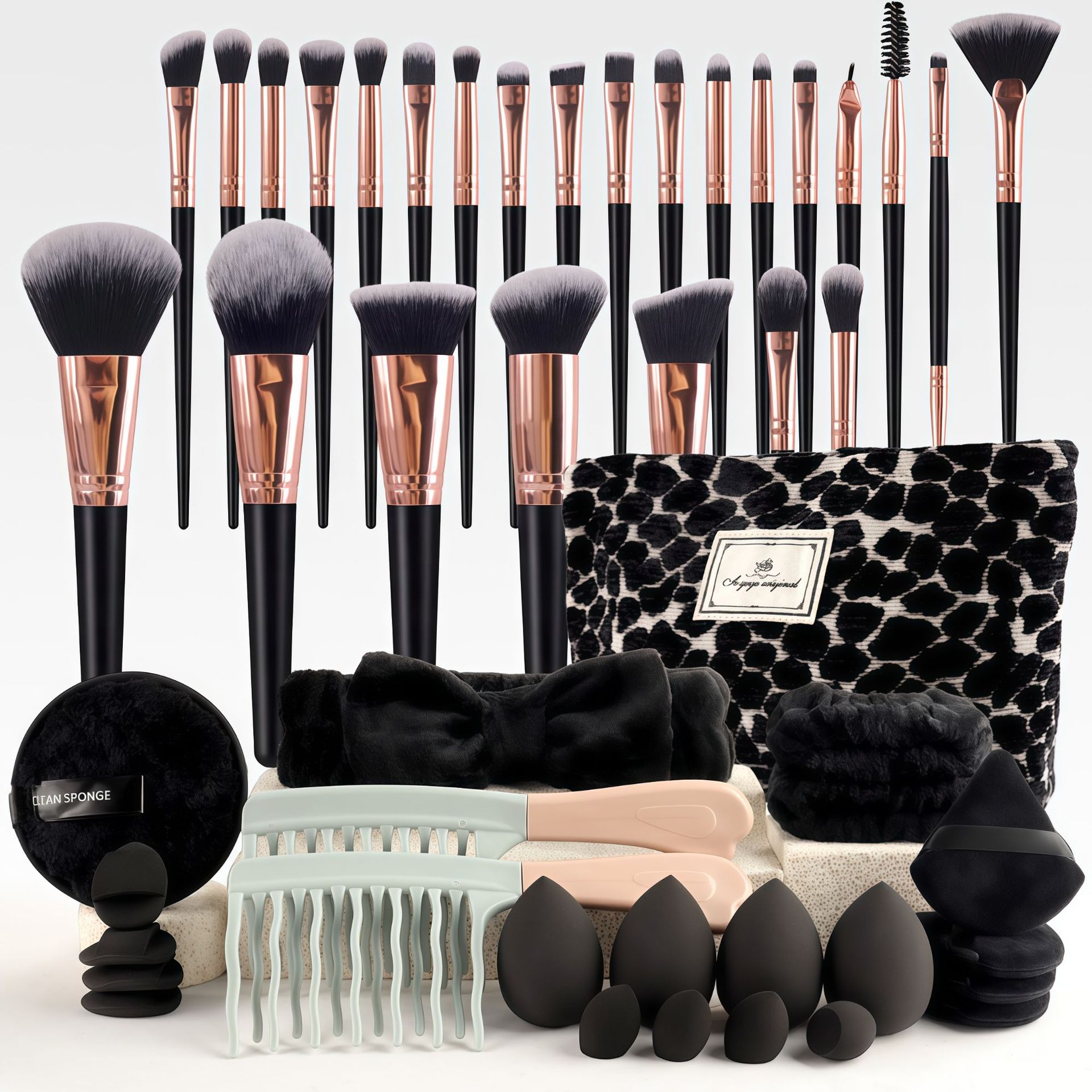 Set de Brochas de Maquillaje,  - Travel Accessories Set reseña y precio