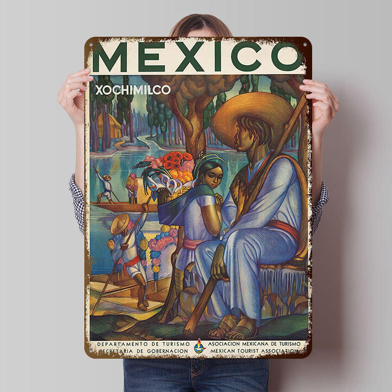 Póster de Viaje Vintage Person - Travel Accessories For Europe reseña y precio
