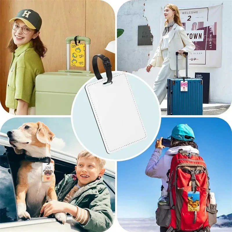 Etiquetas de Equipaje de Cuero - Travel Accessories Meaning reseña y precio