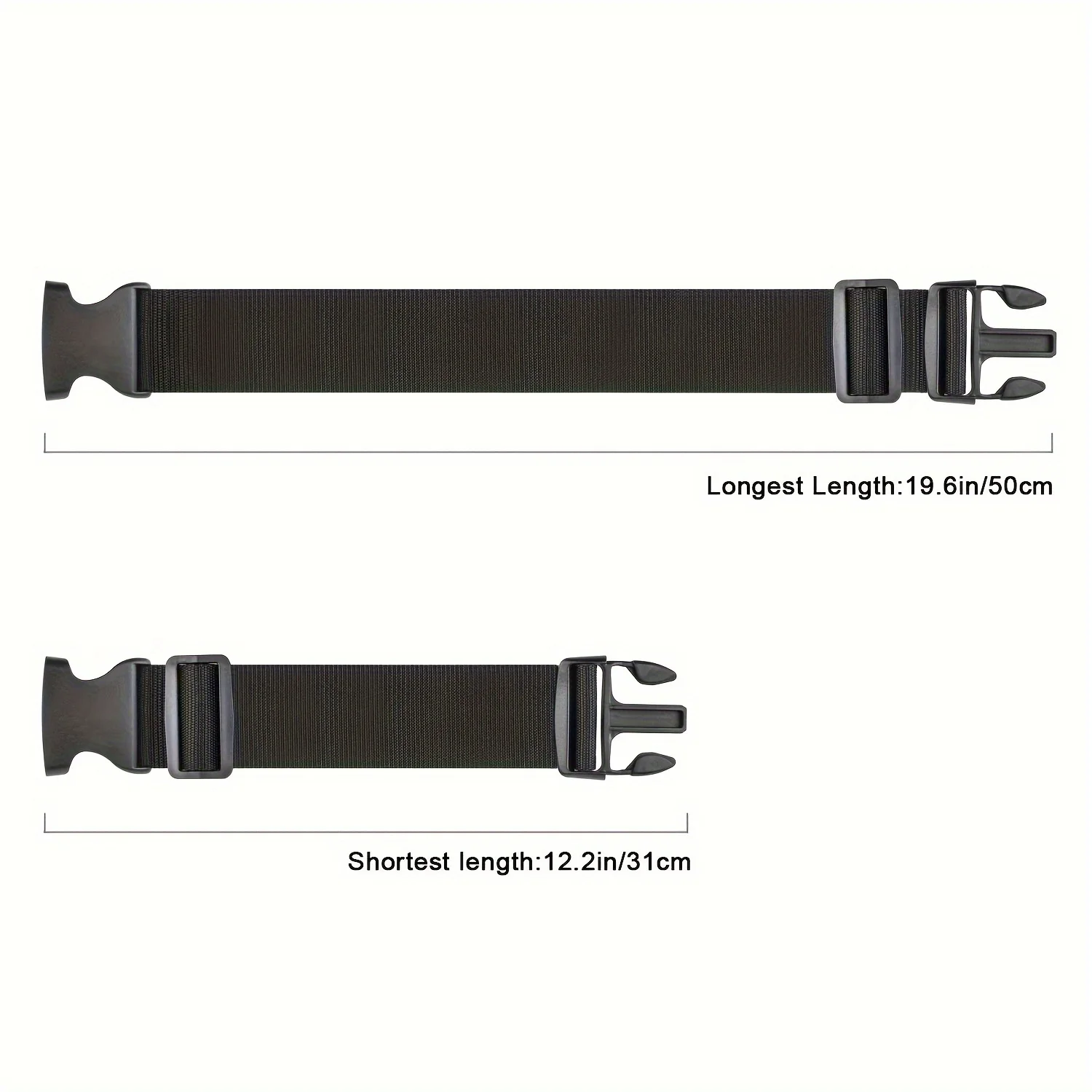 Correas ajustables simples par - Travel Accessories Luggage Straps reseña y precio