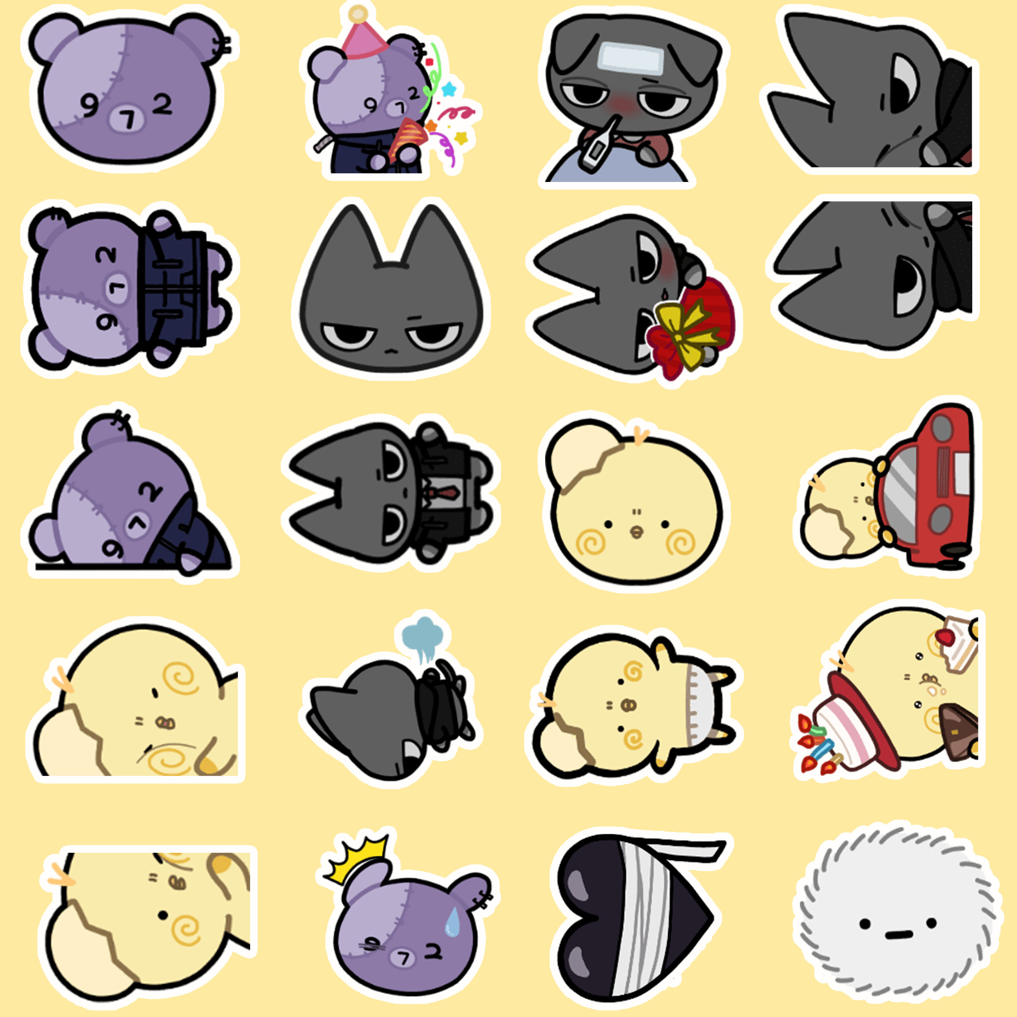 40 piezas de lindas pegatinas  - Sticker Luggage Decorative reseña y precio