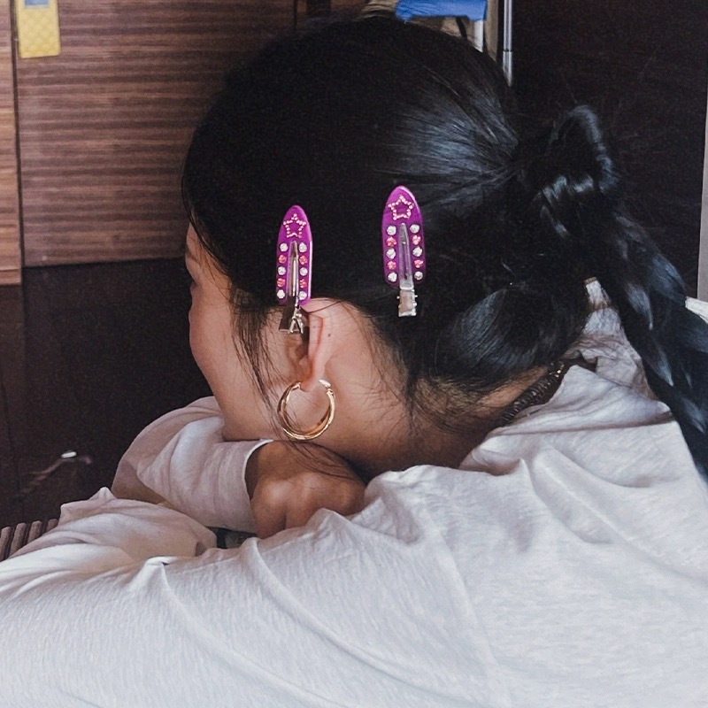 Clips de flequillo con diamant - Travel Accessories Designer reseña y precio