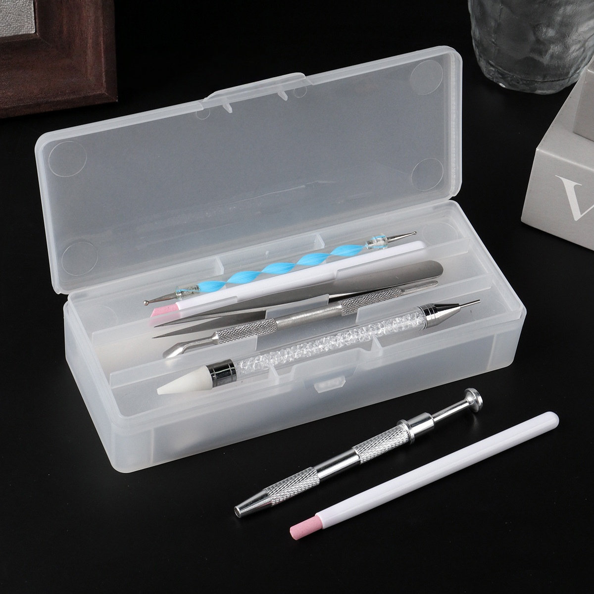 Set de Estudio de Uñas Transpa - Travel Accessories Set reseña y precio