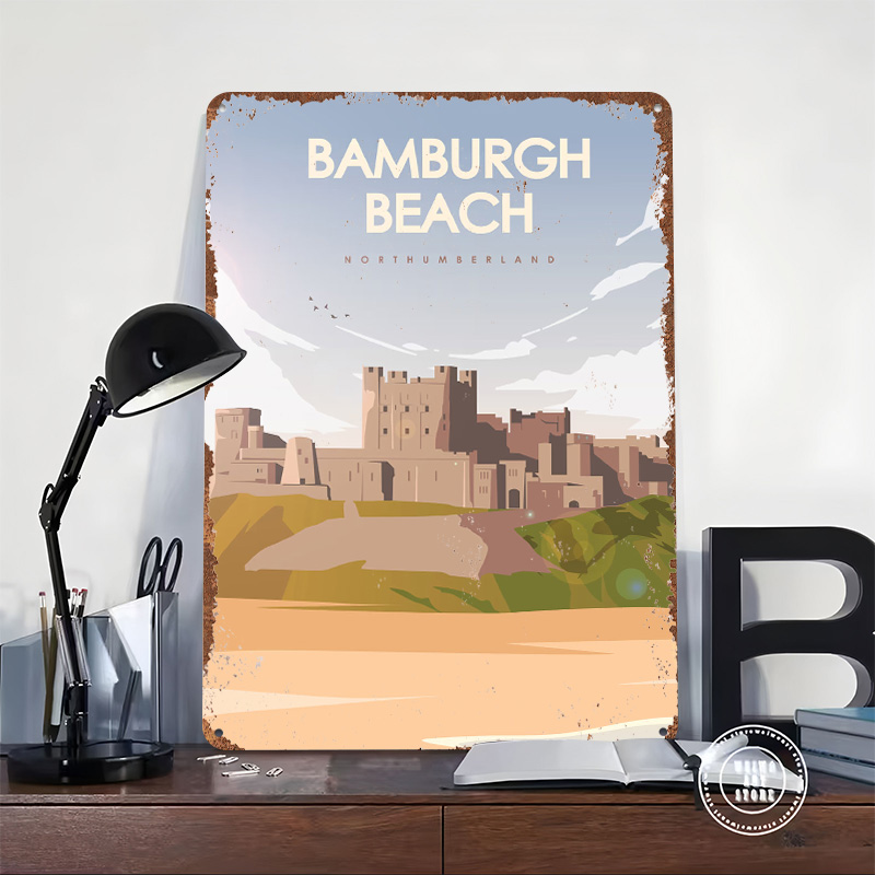 Póster de viaje de Bamburgh Be - Travel Accessories For Europe reseña y precio