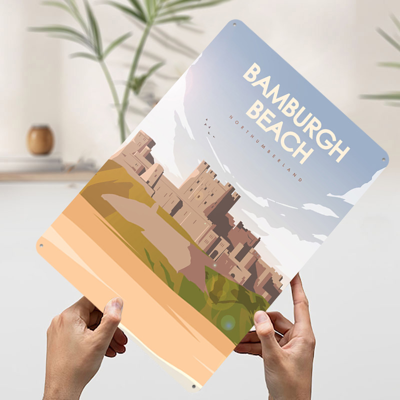Póster de viaje de Bamburgh Be - Travel Accessories For Europe reseña y precio