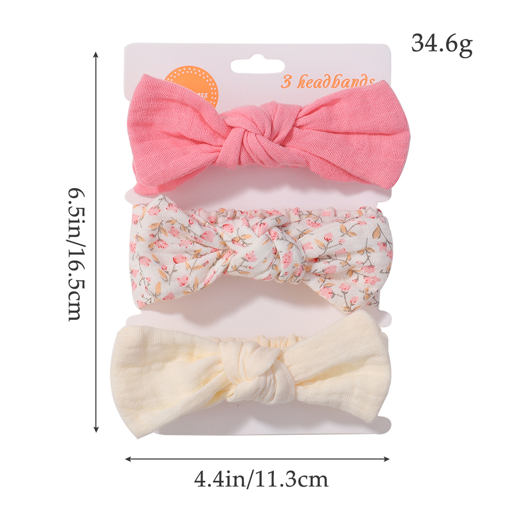 3 unids/set de diadema con laz - Travel Accessories With Toddler reseña y precio