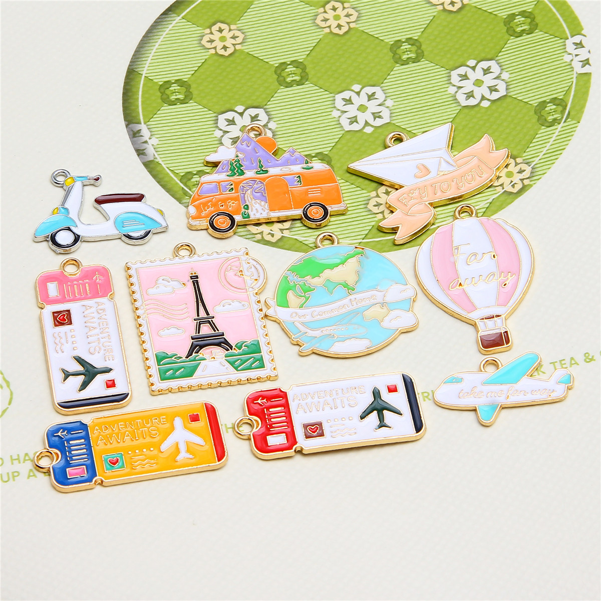 10 Uds. De coche, casa, tierra - Travel Accessories Plane reseña y precio