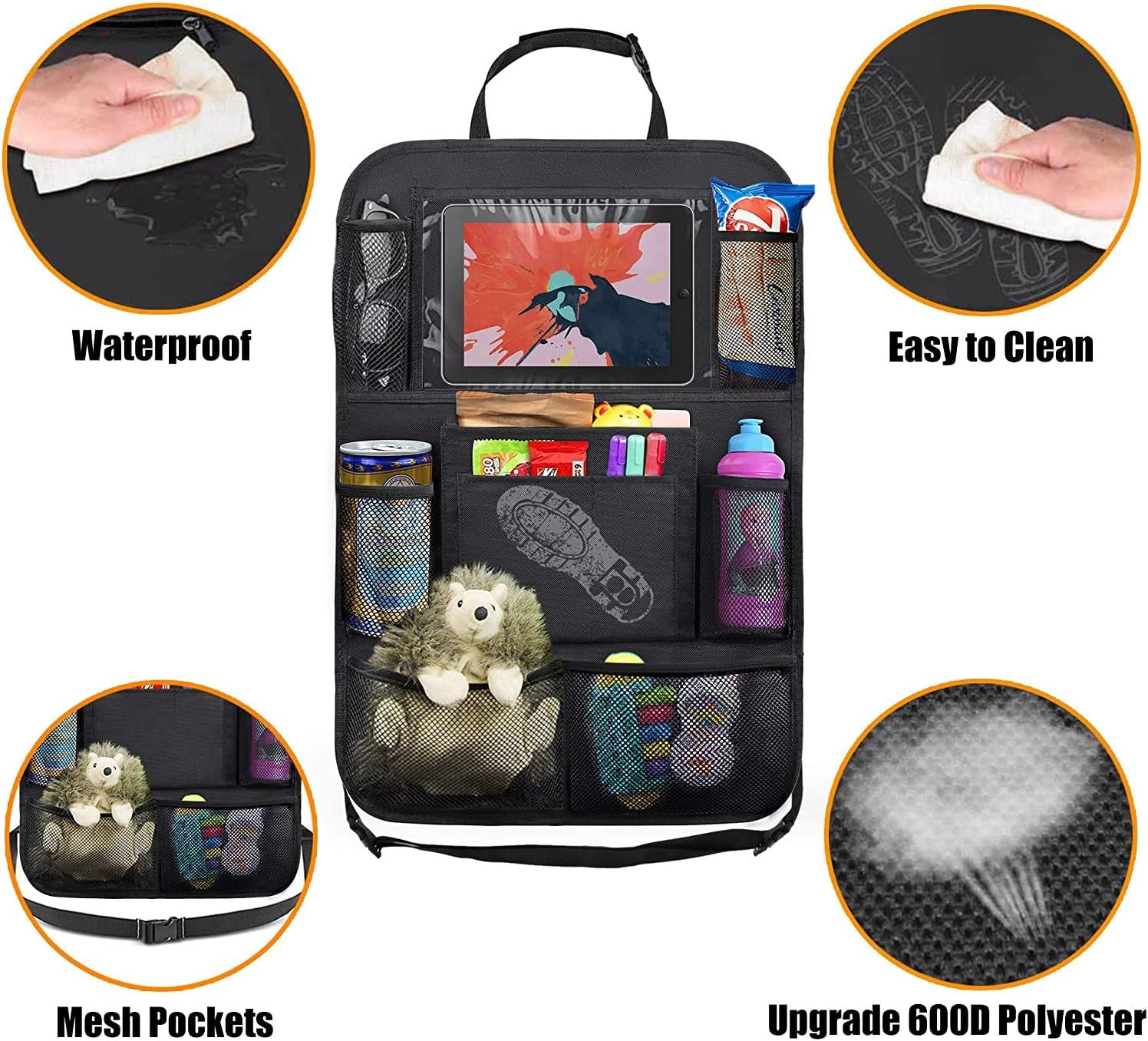 Organizador para asiento trase - Travel Accessories With Toddler reseña y precio