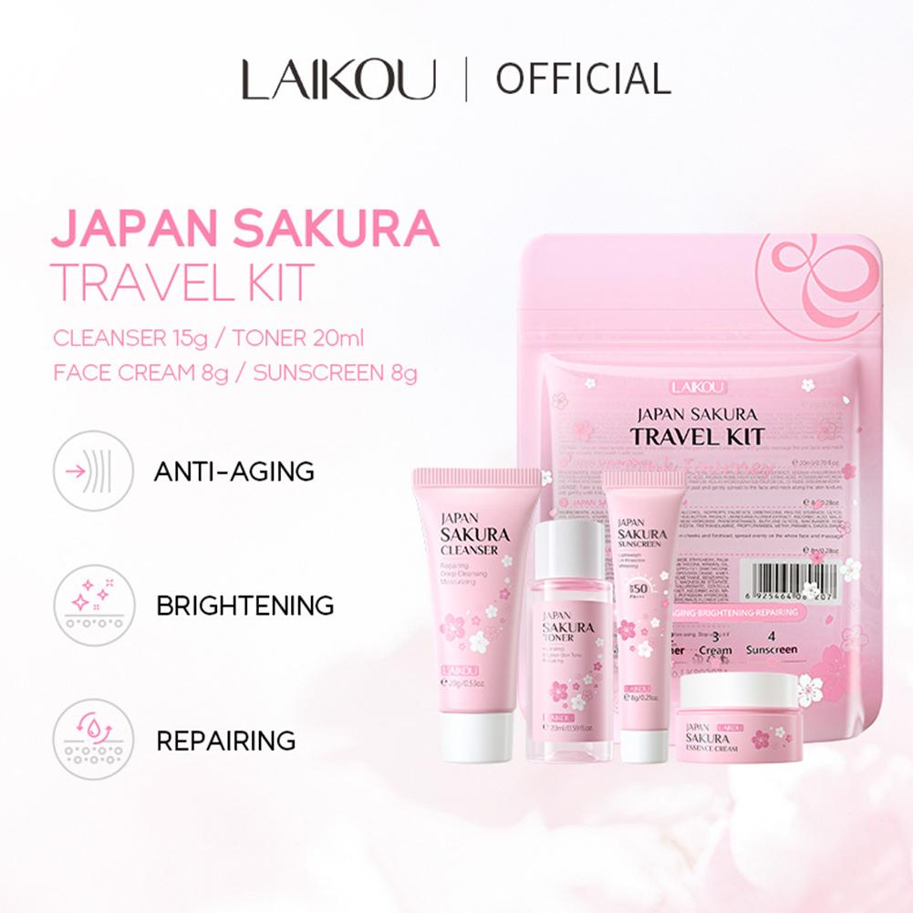Sakura-Juego de cuidado de la  - Travel Accessories Set reseña y precio