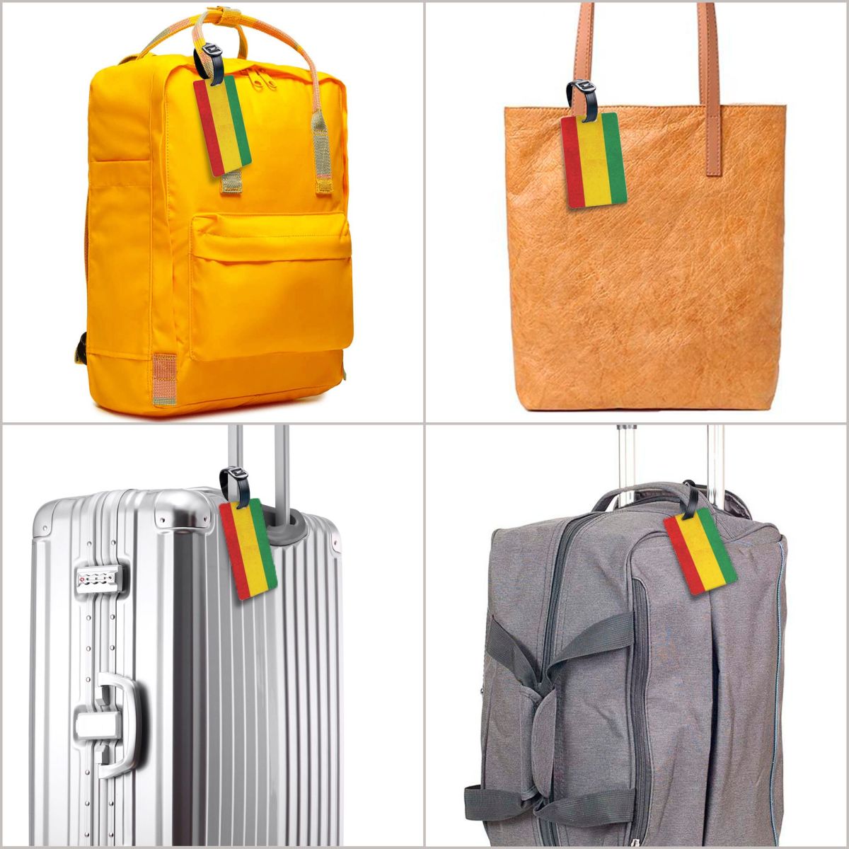 Etiquetas de equipaje con dise - Travel Accessories For Jamaica reseña y precio