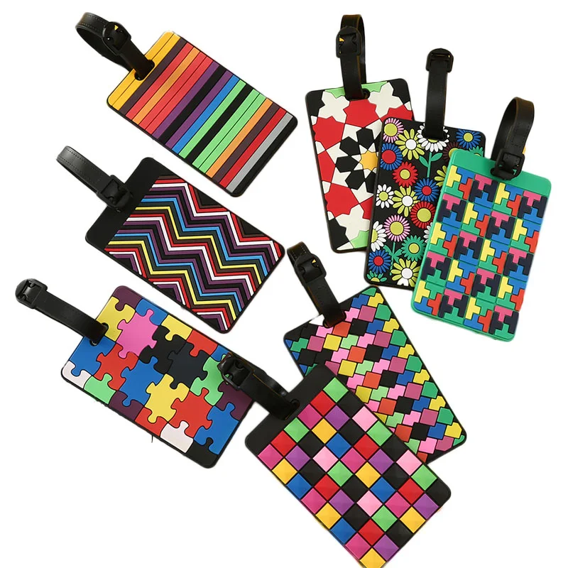 Etiquetas de equipaje con patr - Travel Accessories Designer reseña y precio