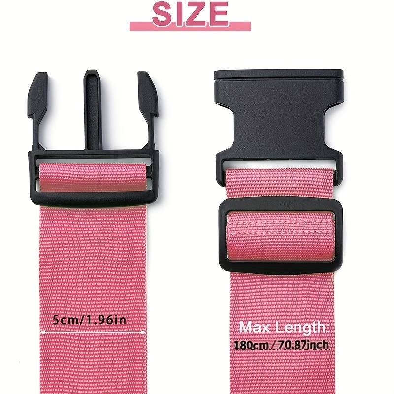 Juego de 4 correas para equipa - Travel Accessories Luggage Straps reseña y precio